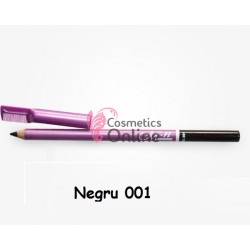 Creion de sprancene M&N, Negru 001